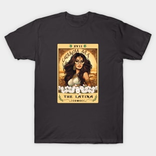 The Latina Tarot Card, Latina Power T-Shirt